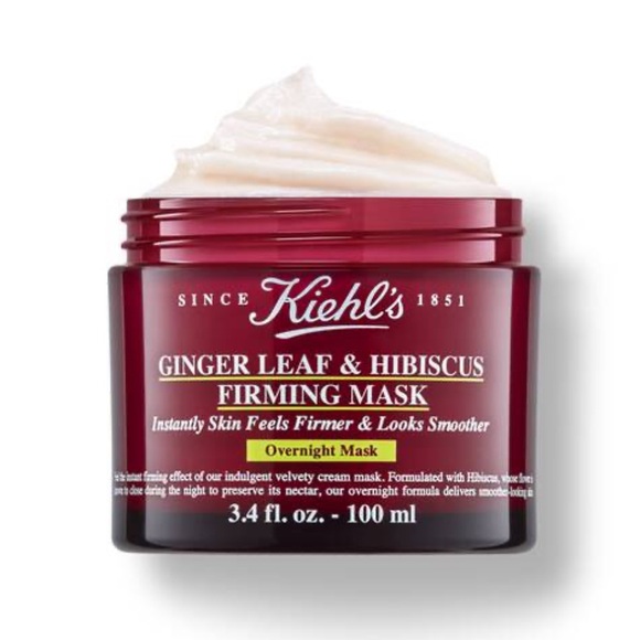 NEW Kiehl's Ginger Leaf & Hibiscus Firming Mask - Picture 1 of 8